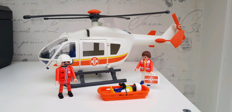 playmobil helicopter 6686